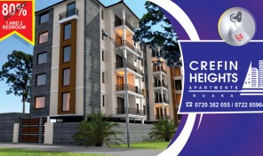 1&2 Bedroom Crefin Heights Apartments to Let – (RUAKA)